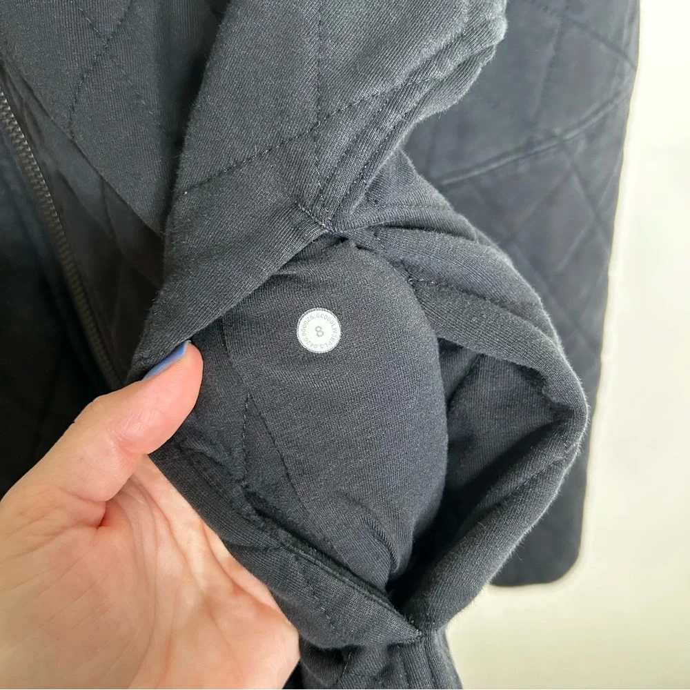 Lululemon Quilted Calm Jacket black 8